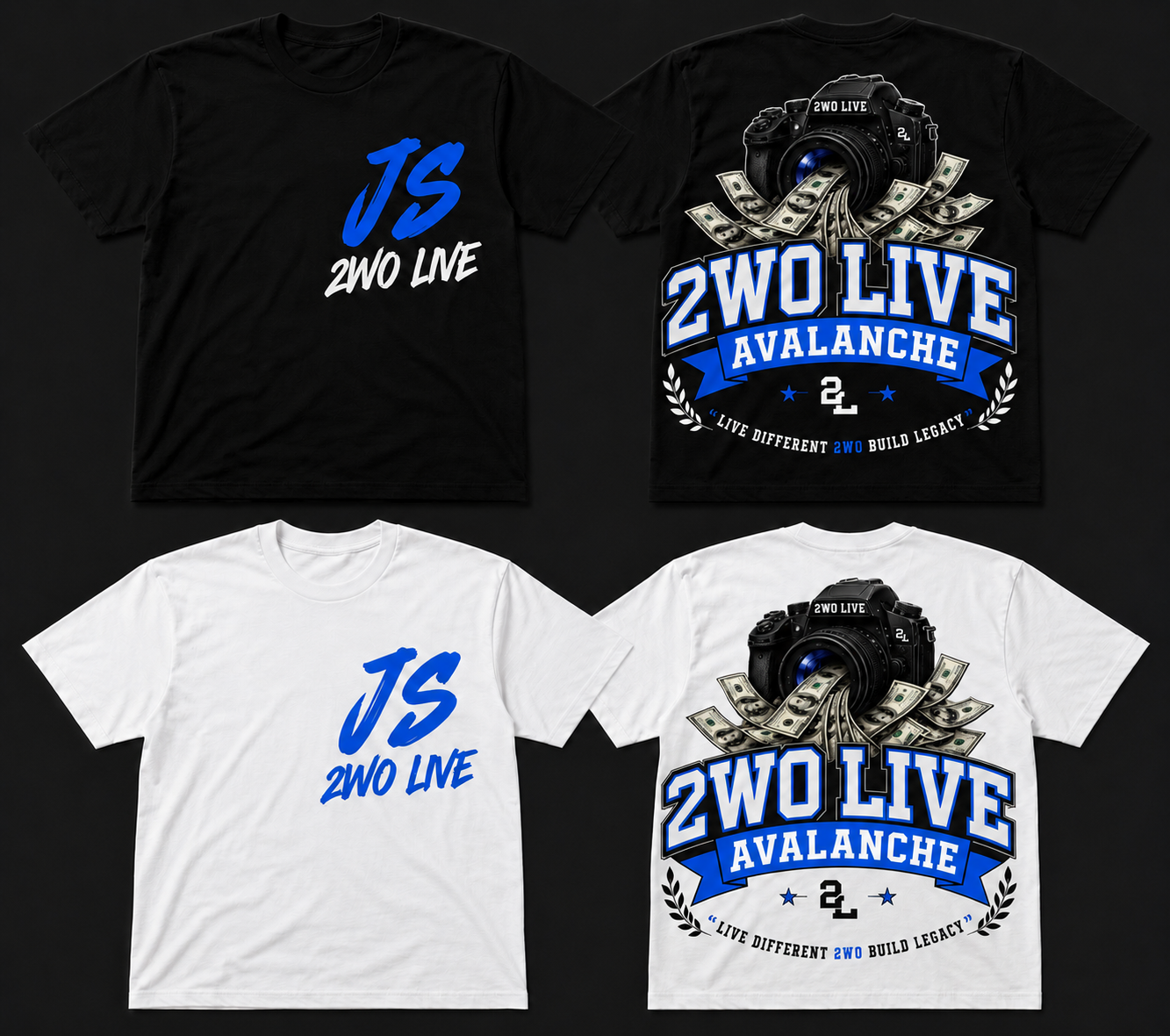 Two Live Avalanche Signature Shirt